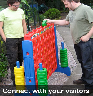 connect with your website visitors