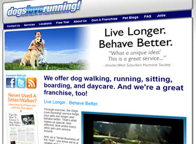 dogs love running screenshot