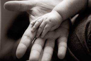 baby hands photo