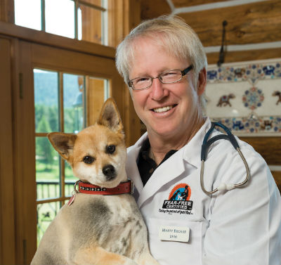 Dr. Marty Becker photo with dog